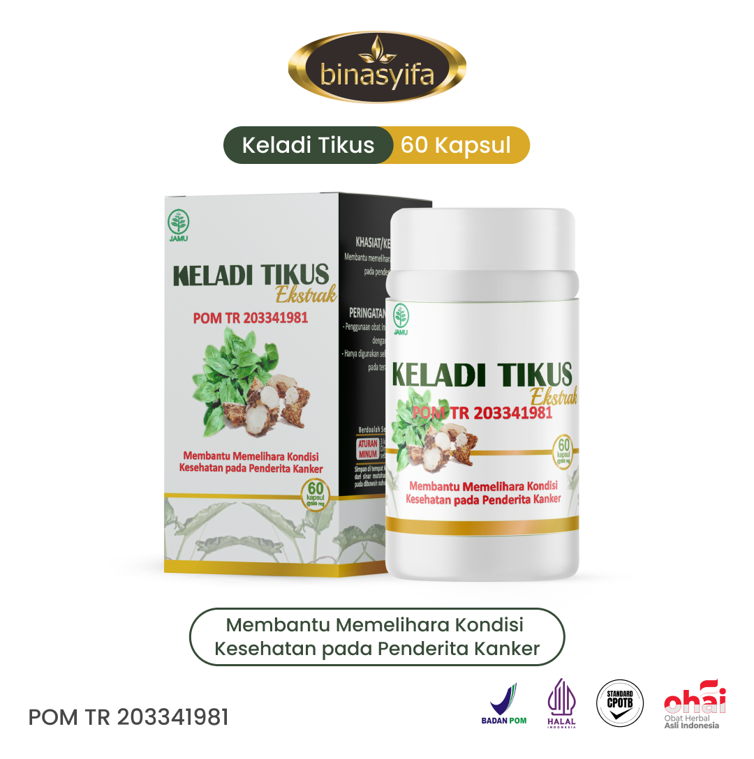 Keladi Tikus Ekstrak - Herbal Alami Atasi Kanker