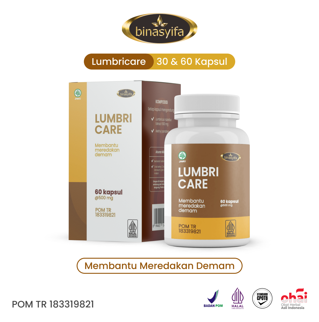 LUMBRICARE - Herbal Penurun Panas