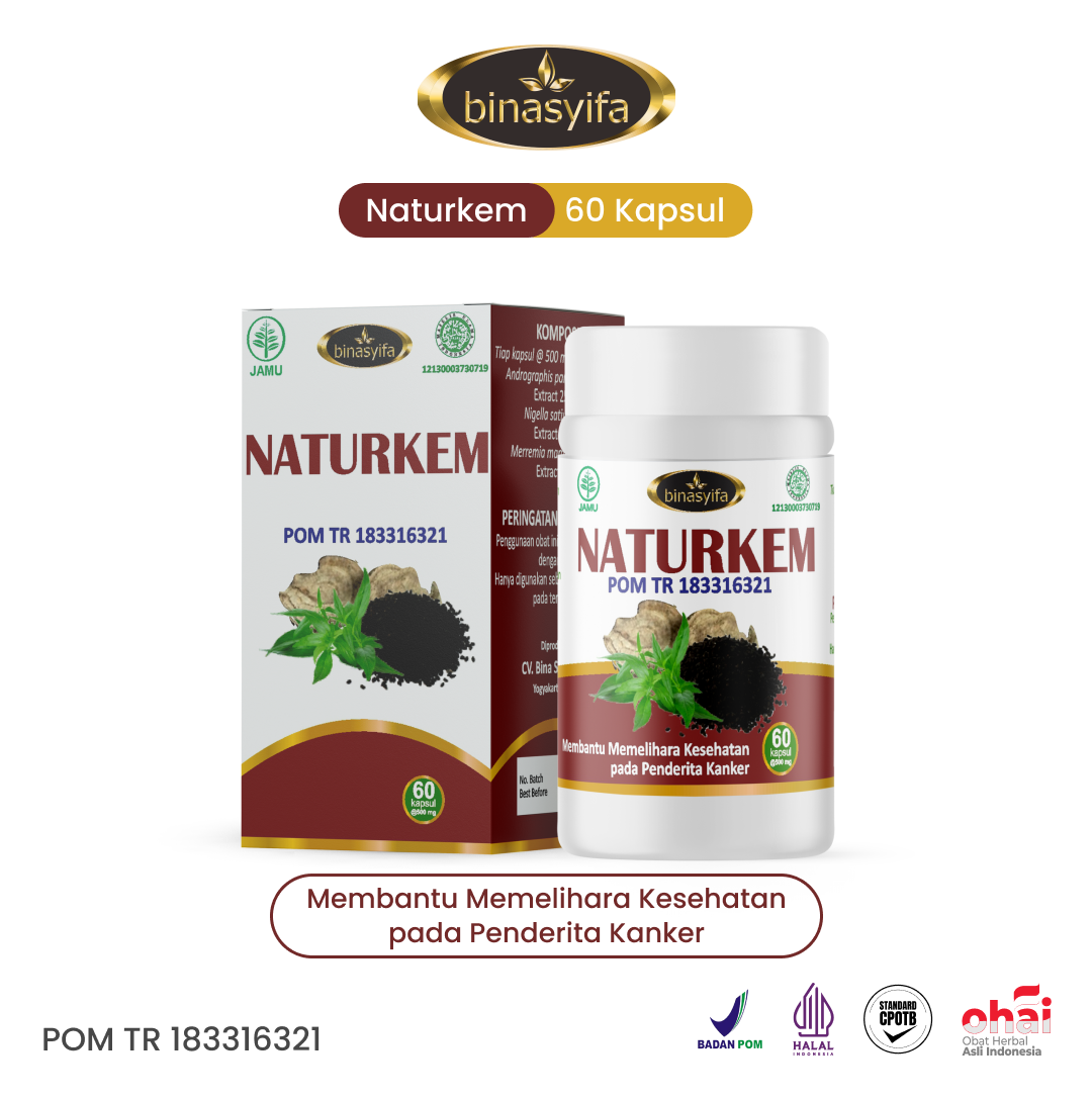 NATURKEM - Herbal Kanker Mengurangi Efek Buruk Kemoterapi
